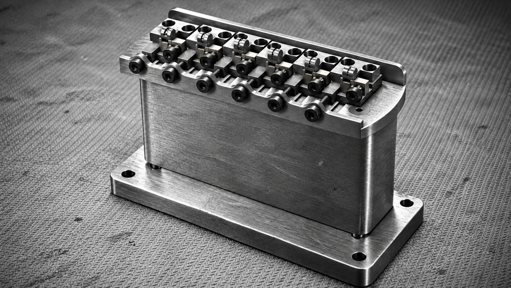 The AE-CS1 bridge and sustain block
